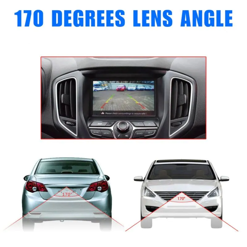 SMAXPro™ Car Rear View Backup Camera: 170° HD Backup Reverse Cam, Night Vision, Waterproof