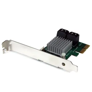 Startech.Com 4 Port Pci Express 2.0 Sata Iii 6Gbps Raid Controller Card With Hyperduo Ssd Tiering - Pcie Sata 3 Controll