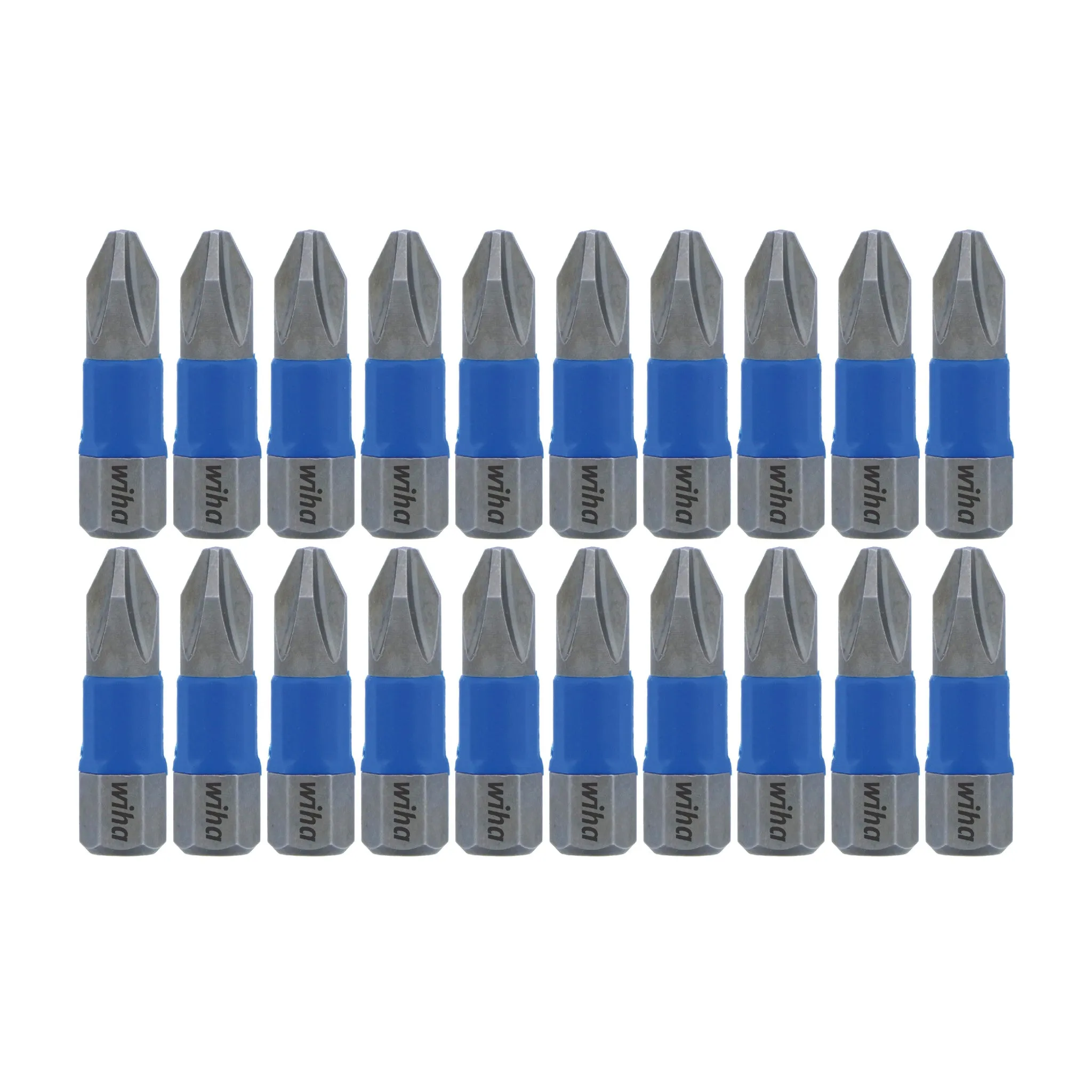 TerminatorBlue Impact Bit Phillips #2 - 1 Inch - 20 Pack