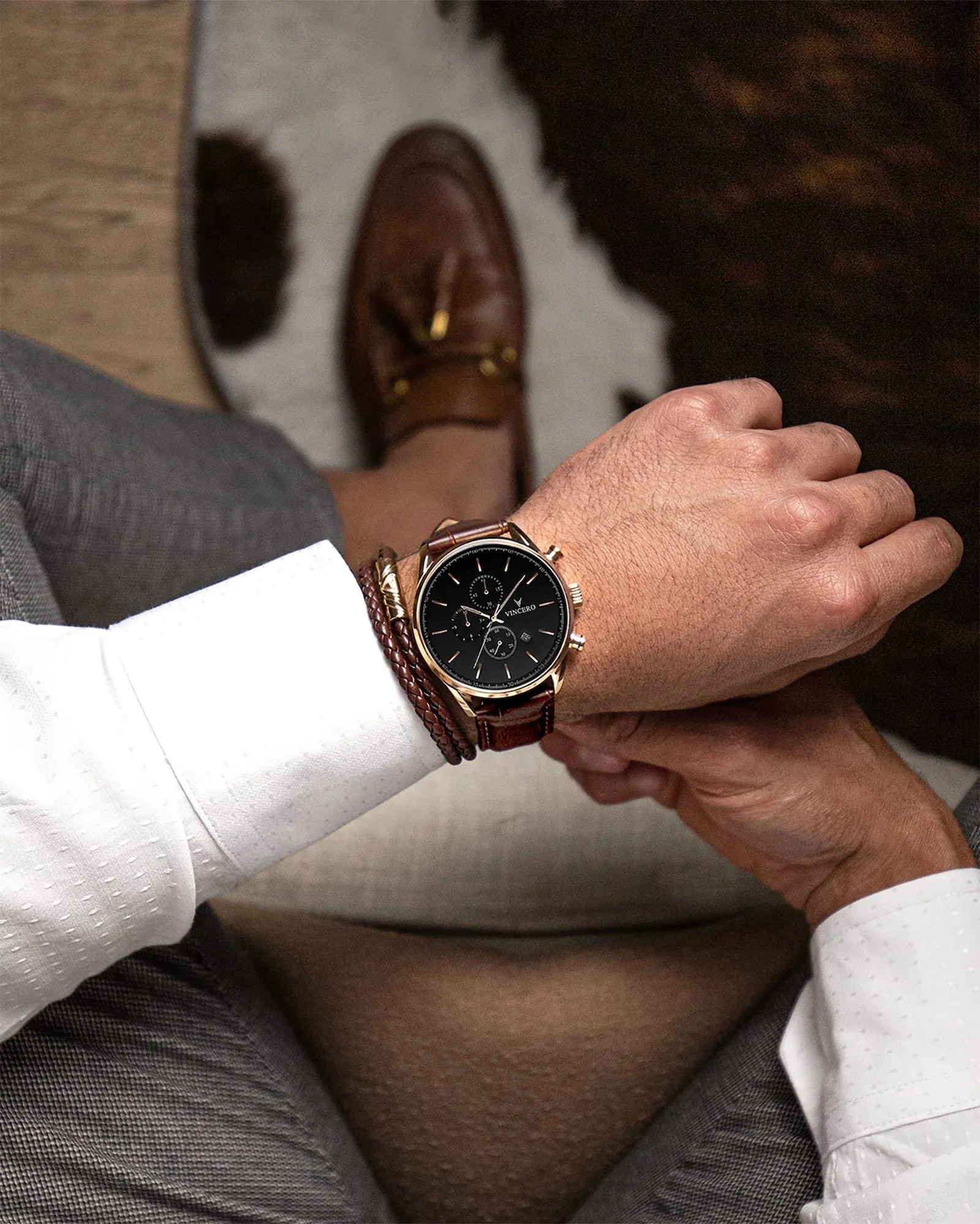 The Chrono 40 - Rose Gold