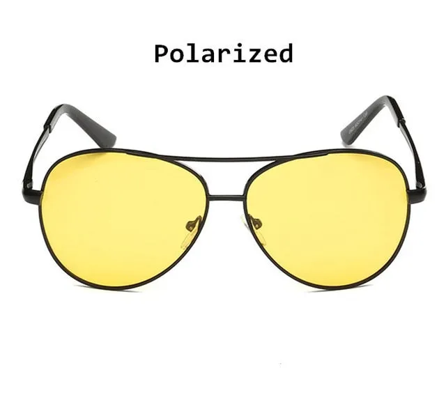 UVLAIK Polarized Night Vision Sunglasses Men Women Goggles Glasses UV400 Sun Glasses Driver Night Driving Eyewear