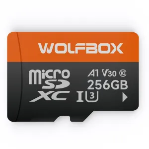 WOLFBOX Dash Cam 512GB/256GB Micro SD Card, Class 10 U3 TF Card